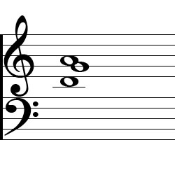 D Sus4 Chord Music Notation